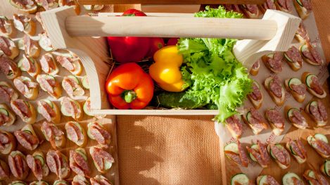 корзина с овощами