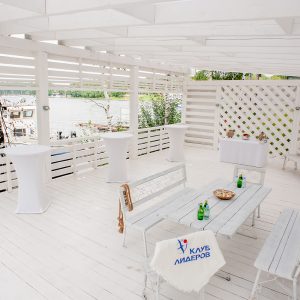 веранда под барбекю