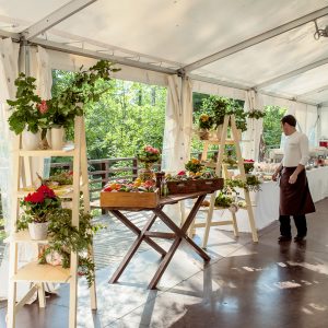 декорации фуршета