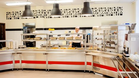 линия раздачи