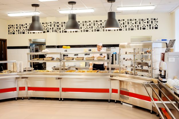 линия раздачи