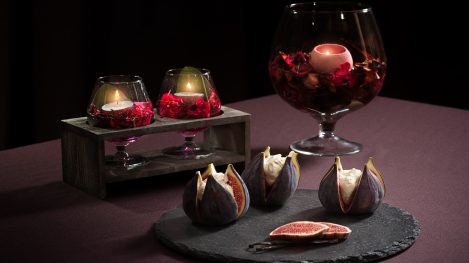 Инжир с козьим сыром