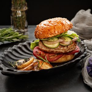 Бургер 16 тонн с мясом птицы